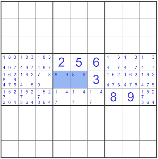 How to spot a naked pair in Sudoku