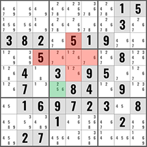 Hidden Single Sudoku Technique