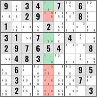 Hidden Triple Sudoku Technique